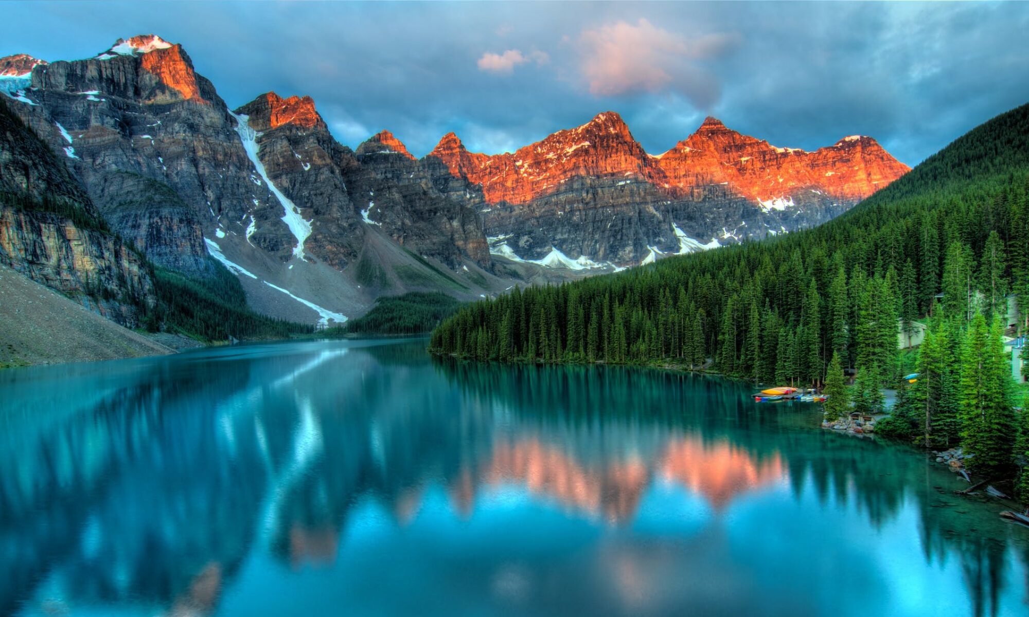 lake and mountain